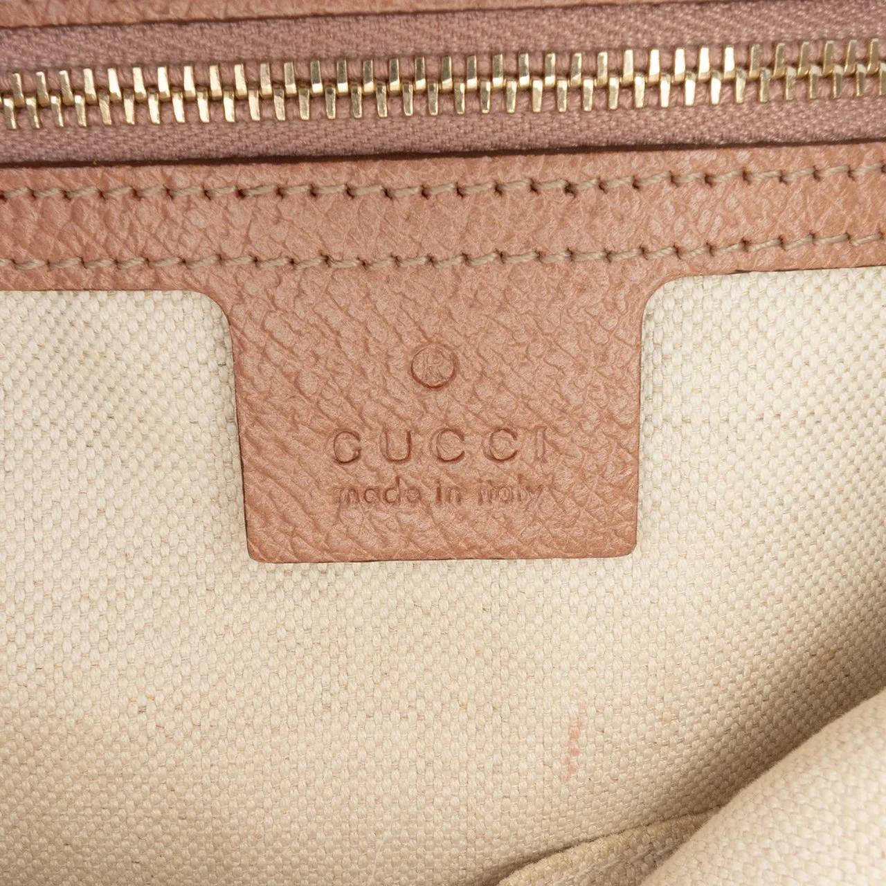 Thumbnail - Gucci Shopper - Medium GG Canvas Bree Dome Tote - Gr. unisize - in Braun - für Damen