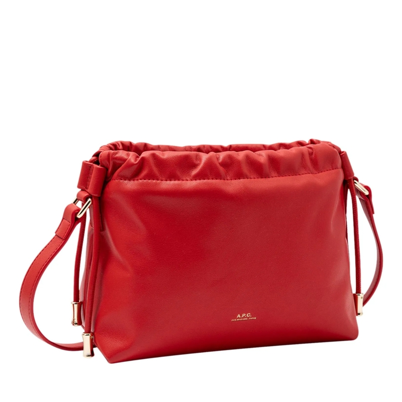 A.P.C. Crossbody Bag Sac Ninon Mini Gaa Red(Image 3)