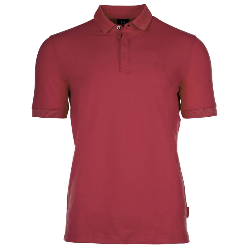 Armani Exchange Polohemd Armani Exchange A|X ARMANI EXCHANGE Herren Poloshi rot