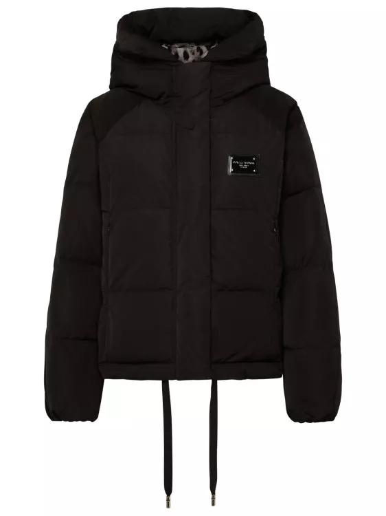 Dolce&Gabbana Down Filled Comforter Jacket Black