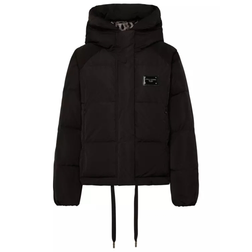 Dolce&Gabbana Down Filled Comforter Jacket Black