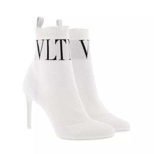Valentino Garavani VLTN Bootie White Ankle Boot
