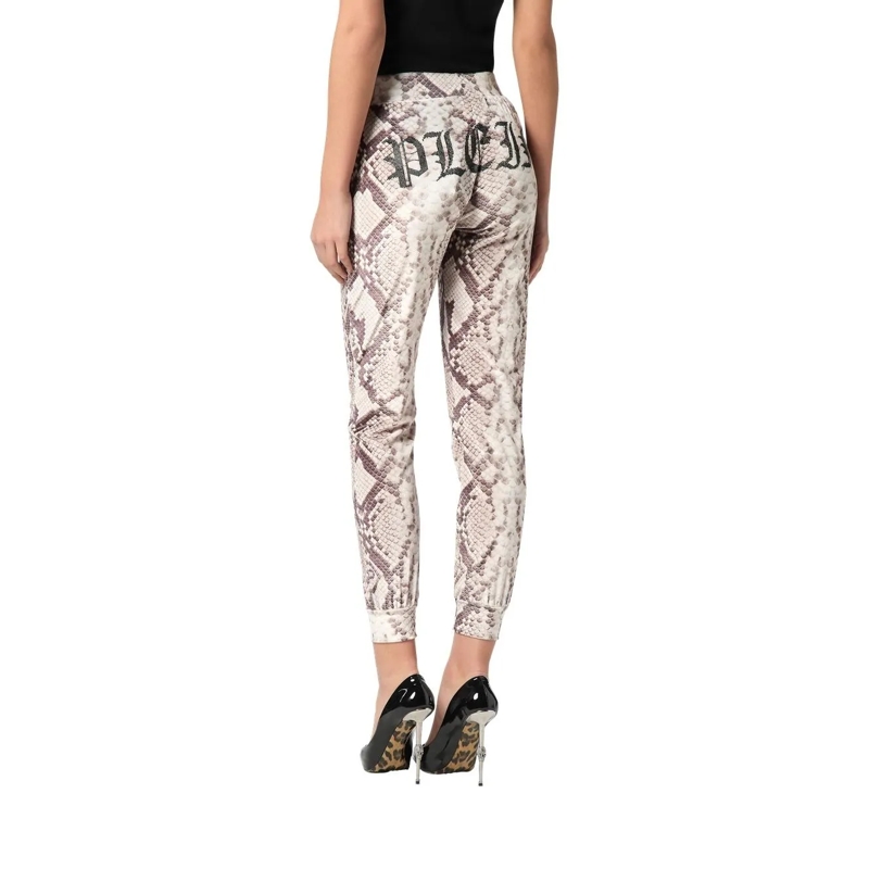 Philipp Plein Jogginghose Jogginghose Python beige(Image 4)