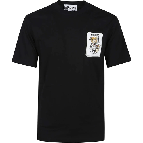 Moschino T-Shirts T-shirt Black schwarz