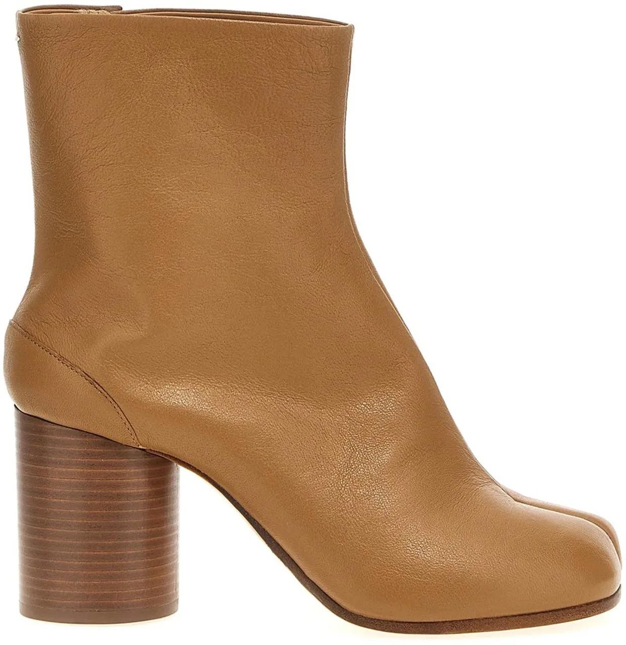 Thumbnail - Maison Margiela - Maison Margiela Tabi Ankle Boots - Größe 41 - beige