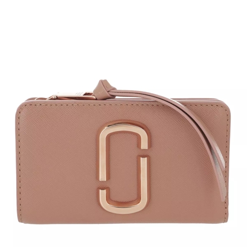 Marc Jacobs The Snapshot Compact Wallet Leather Sunkissed Portefeuille à deux volets