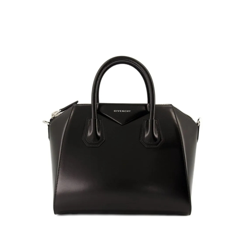 Givenchy Schultertasche Structured Black Leather Bag Black