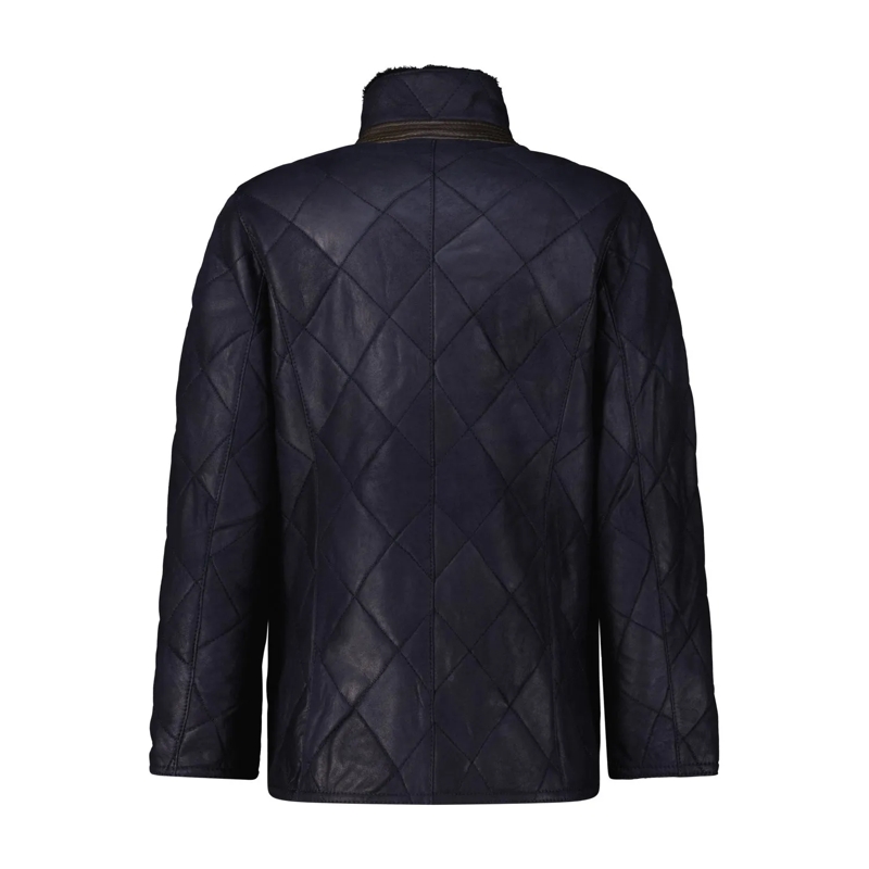 Werner Christ Übergangsjacke Lederjacke David rot(Image 4)