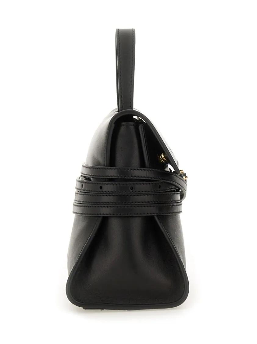 Moschino Shoppers & Totes "Tie Me" Bag Small in zwart