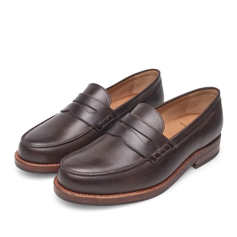 Heinrich Dinkelacker Loafer Loafer Janosh K Plain H mocca(Image 2)