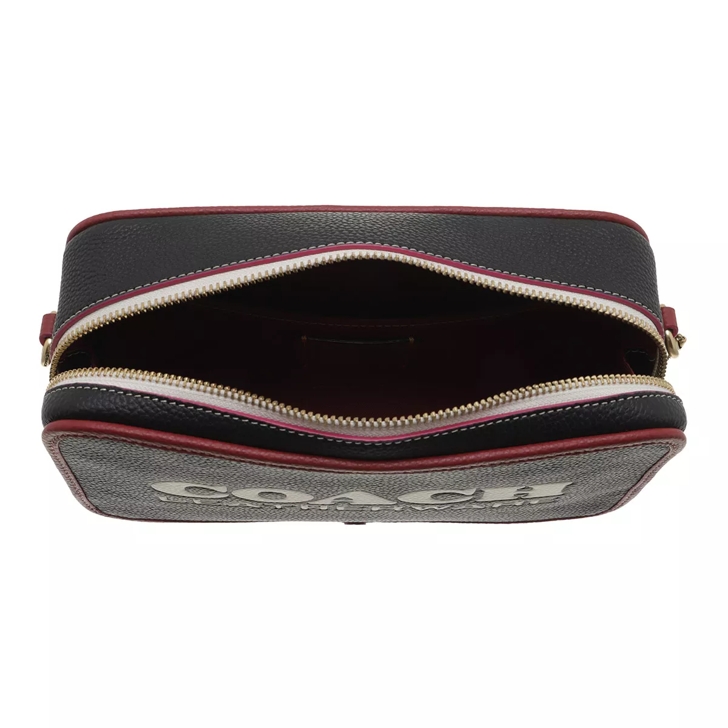 Coach Kia Camera Bag in Colorblock - Brass/Black Multi