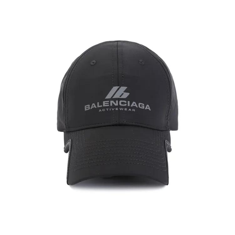 Balenciaga Mützen - Black Polyester Cap - Gr. S - in Schwarz - für Damen