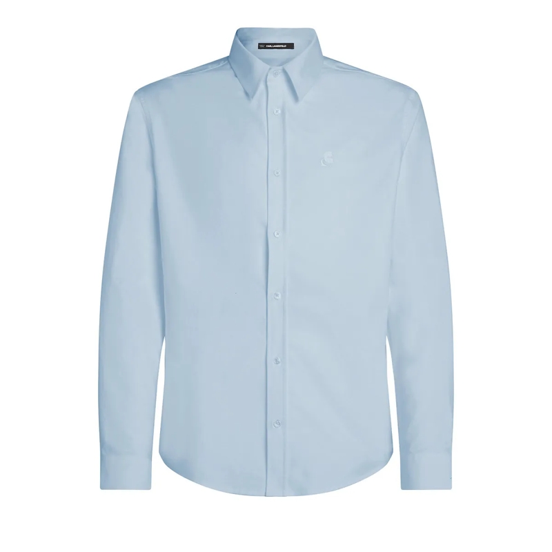 Karl Lagerfeld Hemd KARL KAMEO OXFORD-HEMD blau