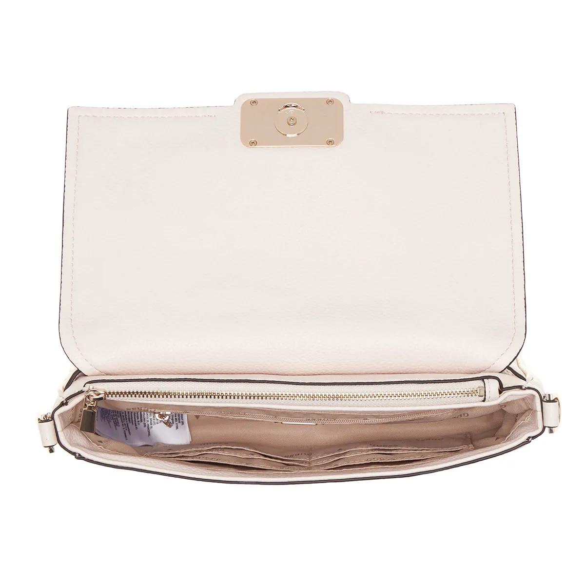 Guess Satchels Circe Flap Shoulder Bag in poeder roze