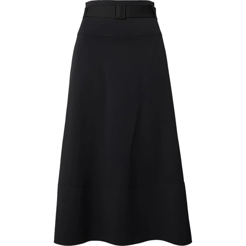 Max Mara Midi Rokken Skirts Black schwarz