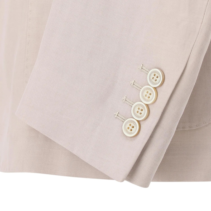 Eleventy Anzugjacke Sakko aus Leinenmix pink(Image 5)