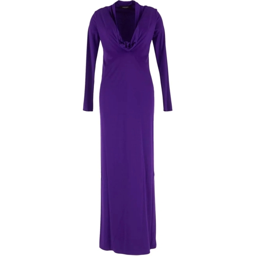 Versace  Cowl Long Dress lila