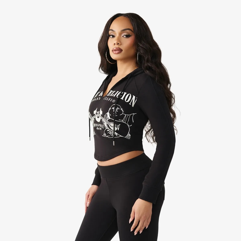 True Religion  Hoodie schwarz(Image 3)