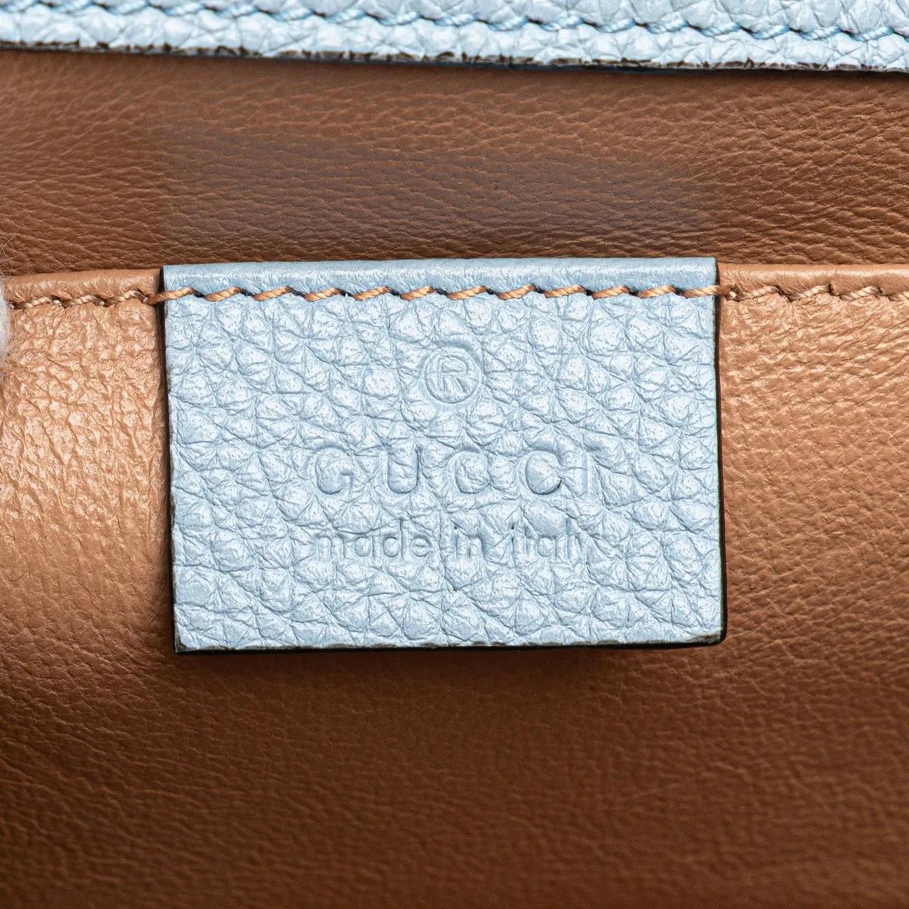 Thumbnail - Gucci Hobo Bags - Small Leather Zumi Satchel - Gr. unisize - in Blau - für Damen