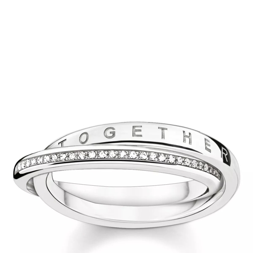 Thomas Sabo Ring Together Silver Anello a croce