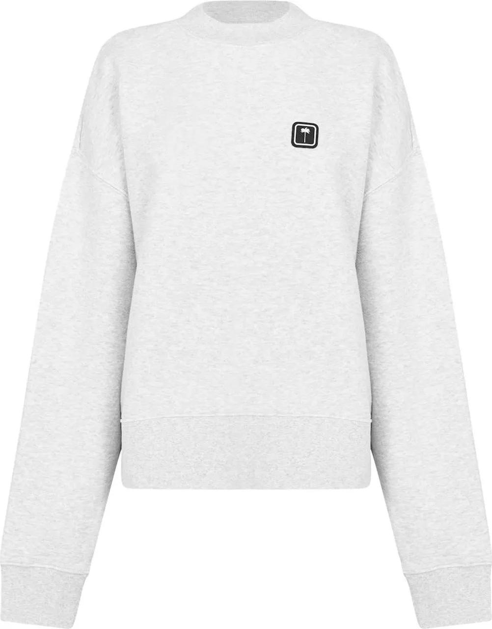Thumbnail - Palm Angels - Palm Tree Oversize Sweatshirt - Größe S - grau