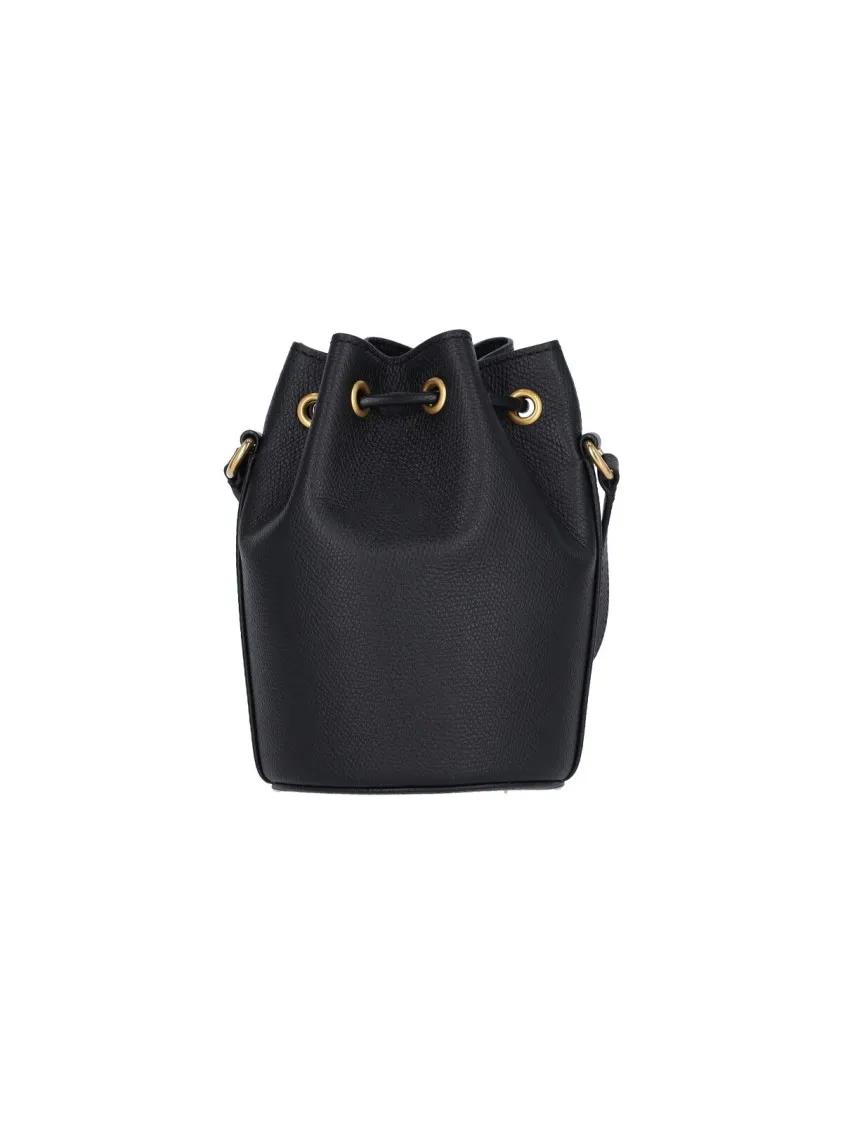 Valentino Garavani Bucket bags "Vlogo" Mini Bag Black in zwart