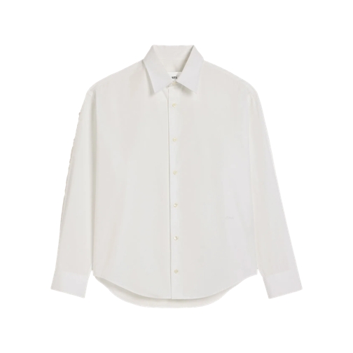 AMI Paris Hemd mit Kastenschnitt 100 WHITE Shirts