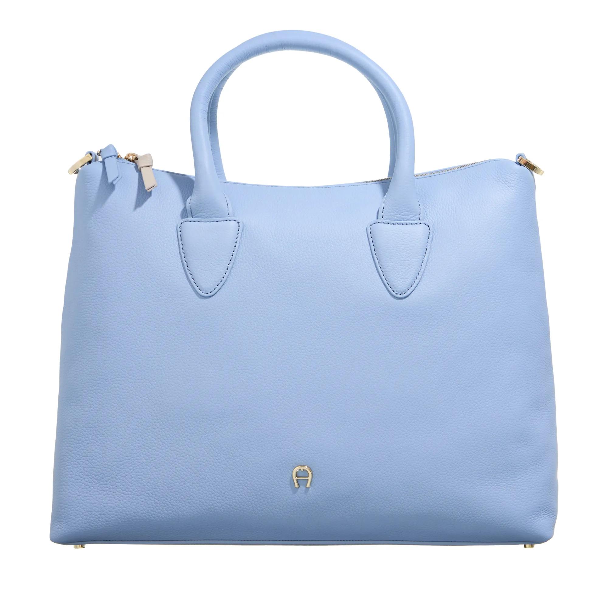 Aigner Tote - Zita - webbing strap - Gr. unisize - in Blau - für Damen