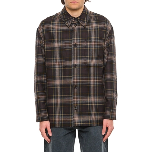 Fendi Übergangsjacke Tartan Patterned Go To Jacket Brown