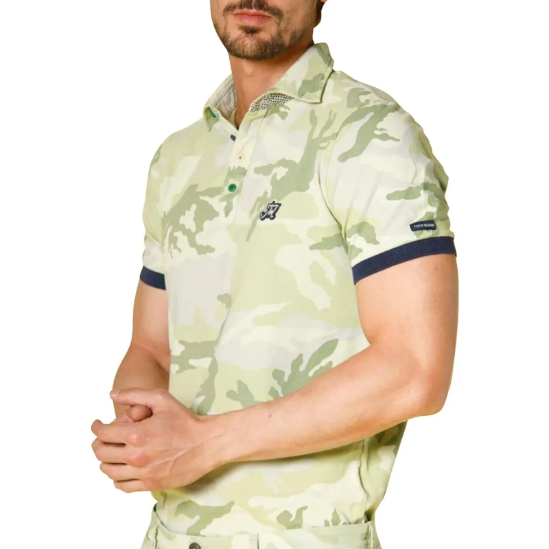 Mason's Polo Masons  Polos Groen Pi15s6 grün(Image 3)