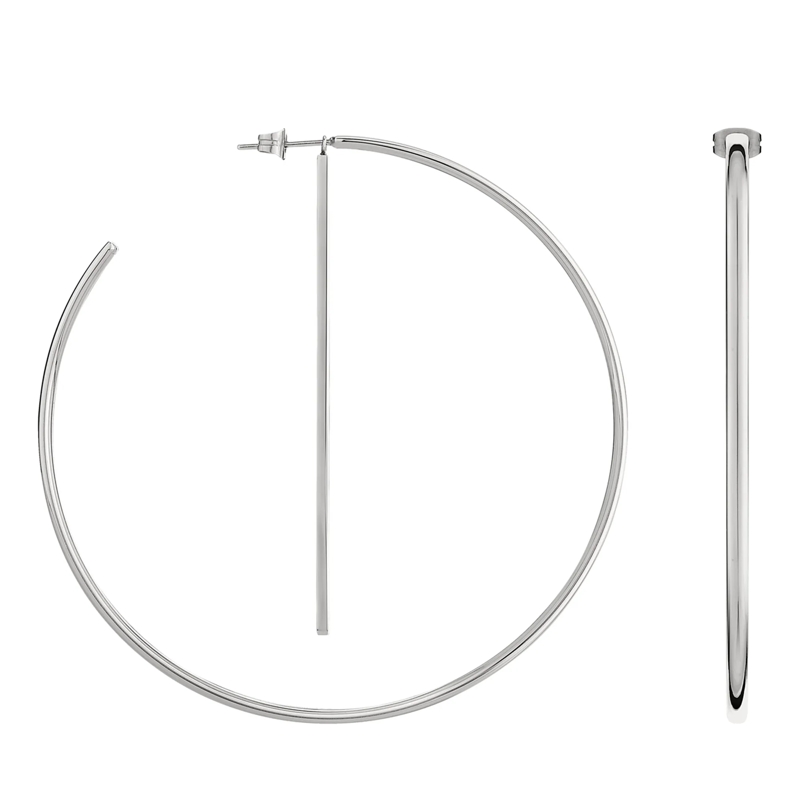 Liebeskind Berlin Ohrstecker Edelstahl The Basic Big silber(Image 4)