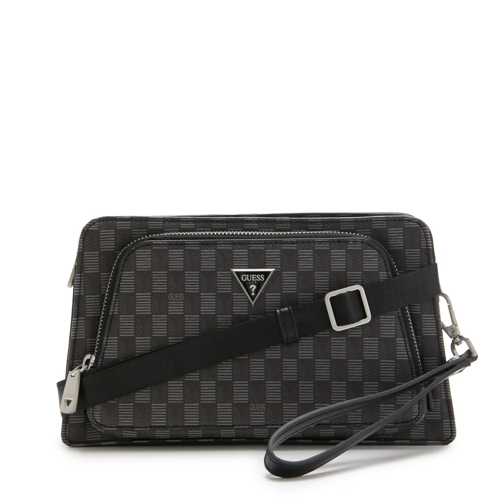 Guess GUESS Jet Set herren Clutch Schwarz HMJESE-P4187-B Schwarz Pochette