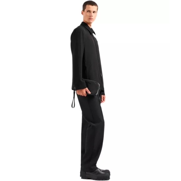 Emporio armani black jacket deals