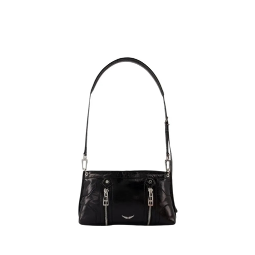 Zadig & Voltaire Schultertasche Sunny Moody Crossbody - Leather - Black Black