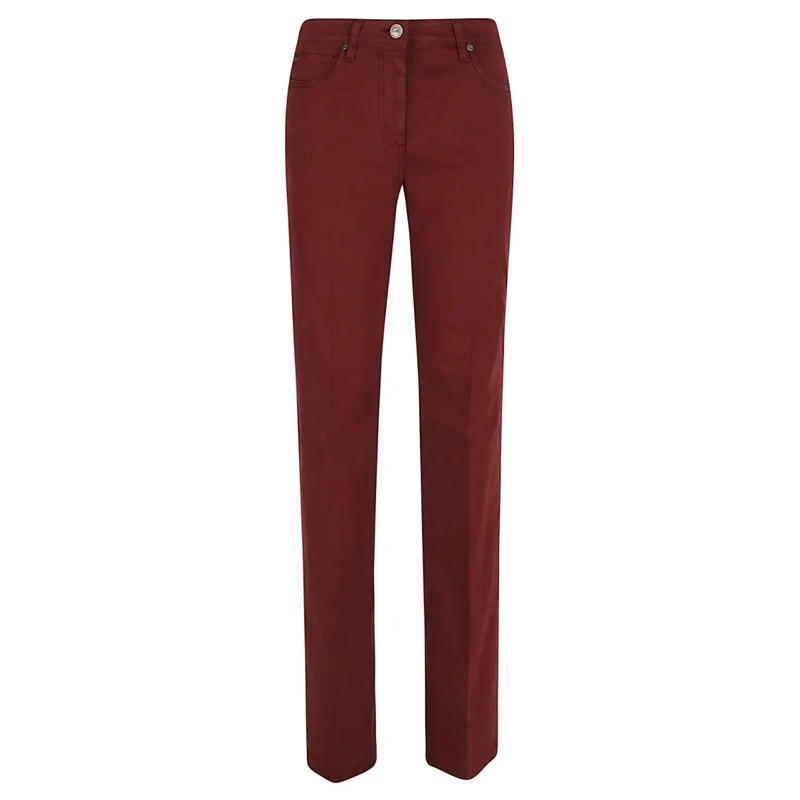 Etro Jeans Straight-Leg Etro Jeans With Classic Five-Pocket D Red