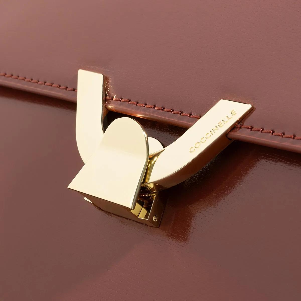 Coccinelle Crossbody bags dew Shiny Calf in oranje