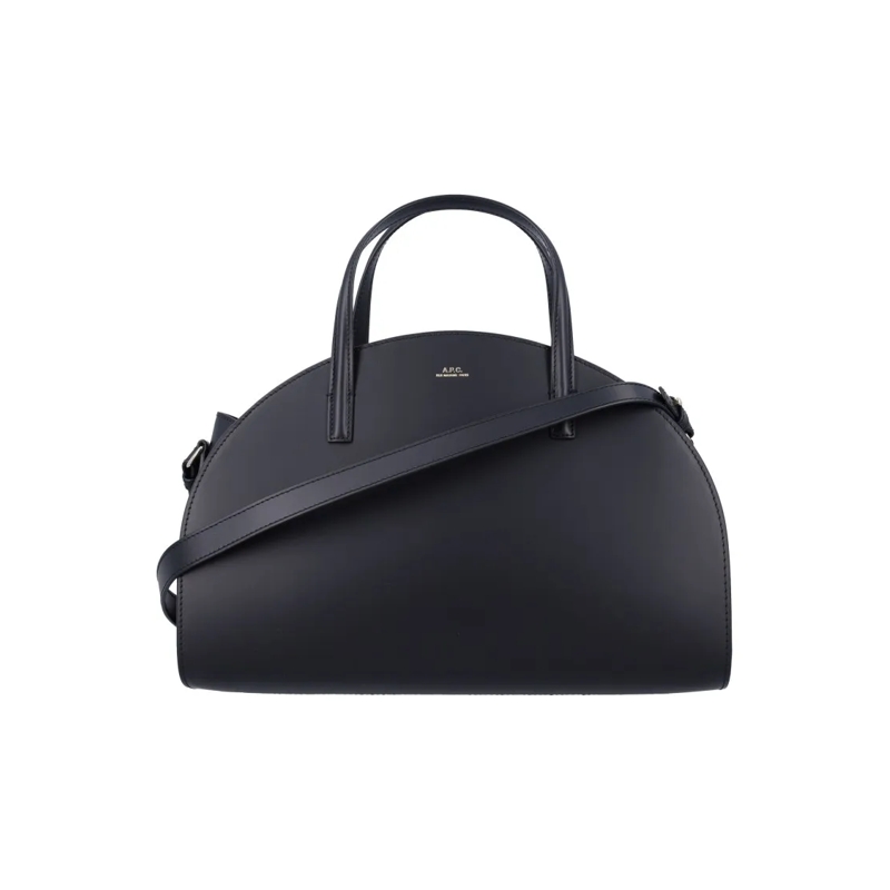 A.P.C. Fourre-tout Demilune Tote Black