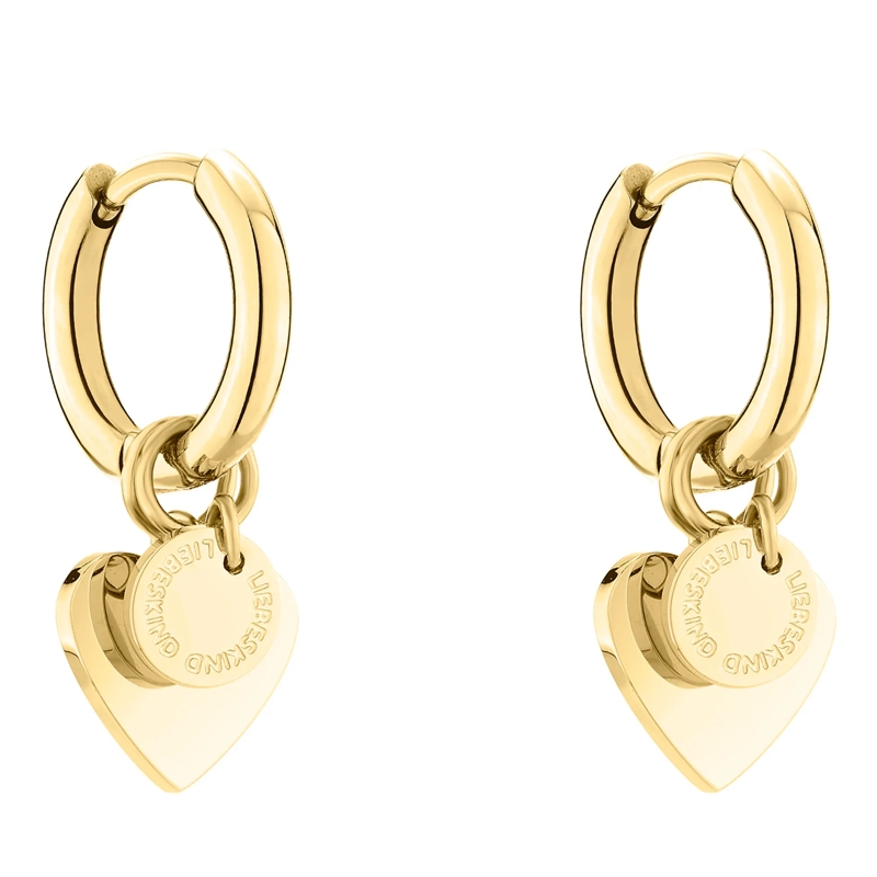 Liebeskind Berlin Ohrstecker Edelstahl Ohrringe gold