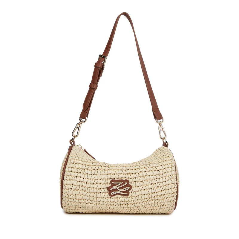 Karl Lagerfeld Shopper K/Autograph Barrel Bag beige
