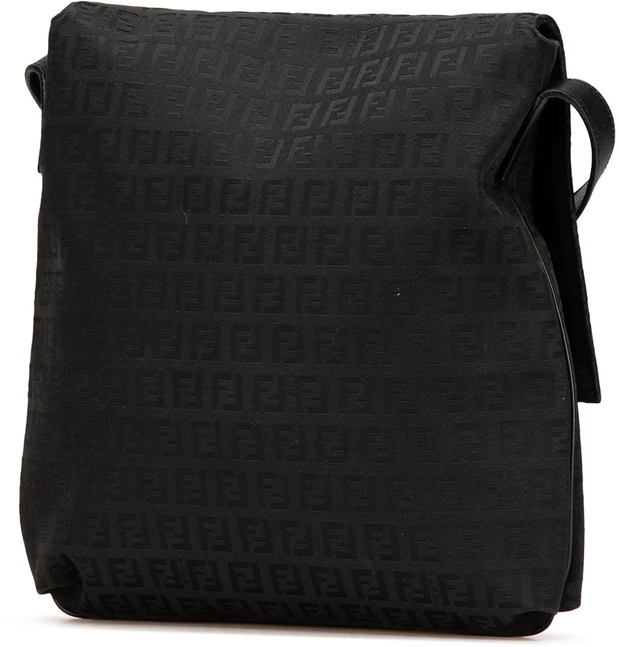 Thumbnail - Fendi Hobo Bags - Zucchino Canvas Crossbody - Gr. unisize - in Schwarz - für Damen