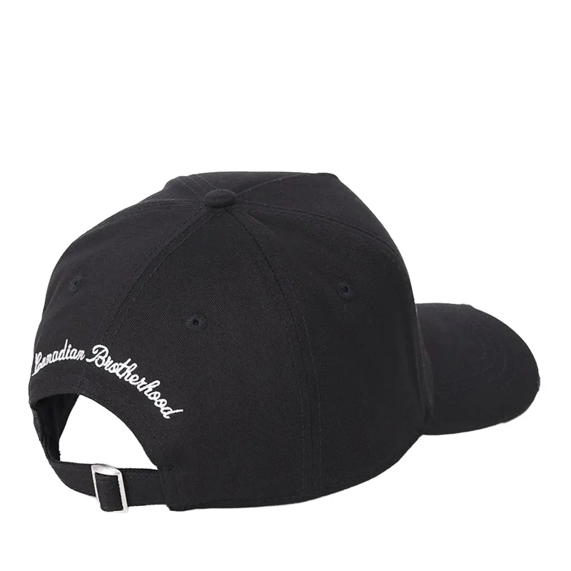 Dsquared2 Casquette de baseball Cap mit Schriftzug schwarz(Image 4)