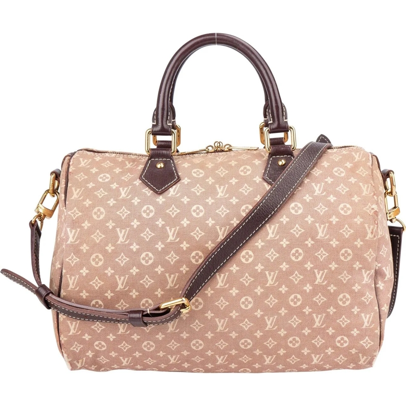 Louis Vuitton Schultertasche Louis Vuitton Mini Lin Monogram Speedy 30 Bandouli mehrfarbig