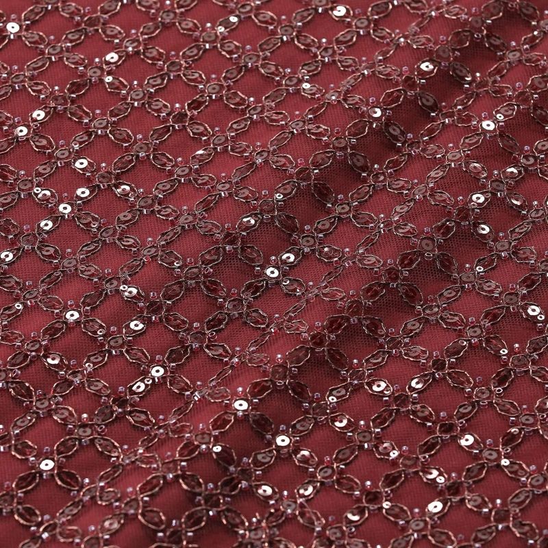Rotate Maxikleid Maxikleid mit Pailletten rot(Image 4)
