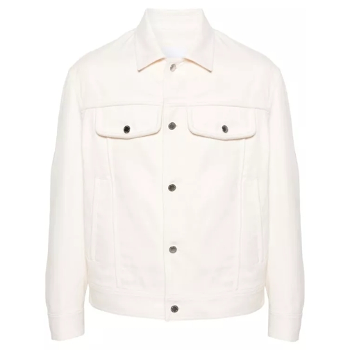 Neil Barrett Ecru Twill Jacket White 