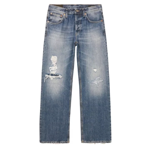 Dondup Classic Blue Cotton Jeans Blue Jeans