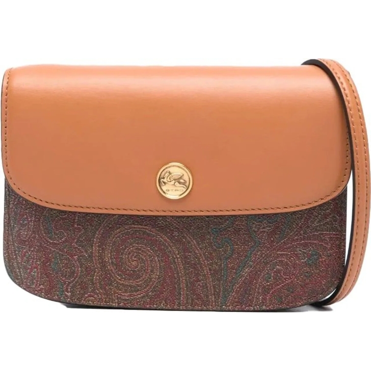 Etro borsa 19x14x14 5 brown schwarz Sac a bandouliere