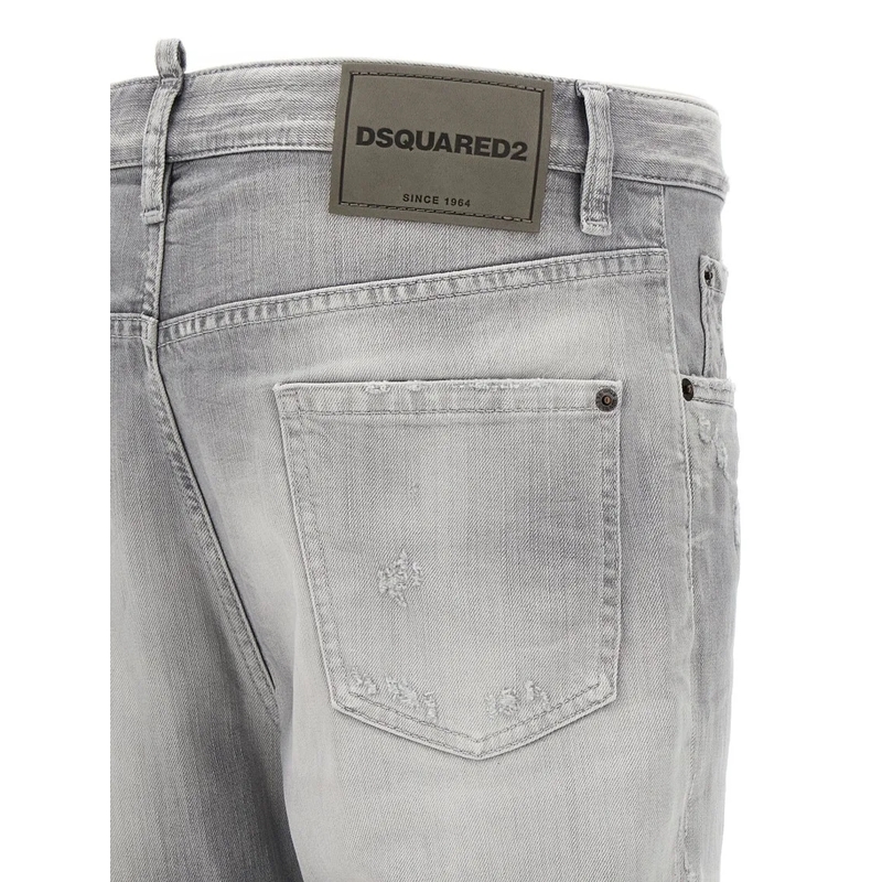 Dsquared2 Jeans 642' Jeans Grey(Image 4)