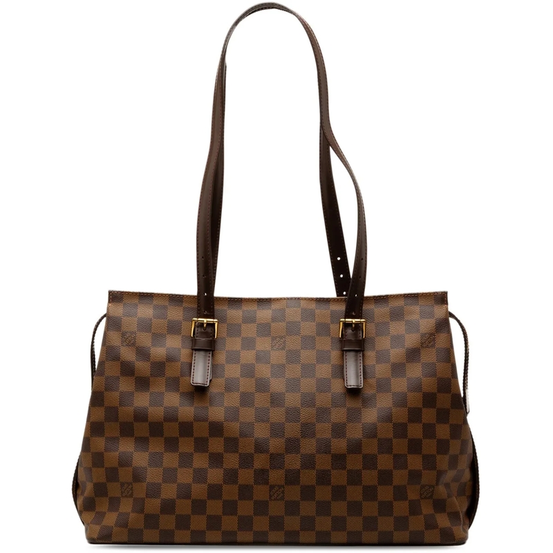 Louis Vuitton Schultertasche Damier Ebene Chelsea braun