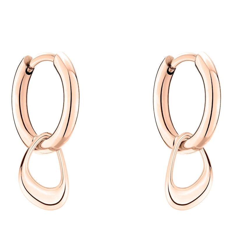 Liebeskind Berlin Ohrstecker Edelstahl Ohrringe rose