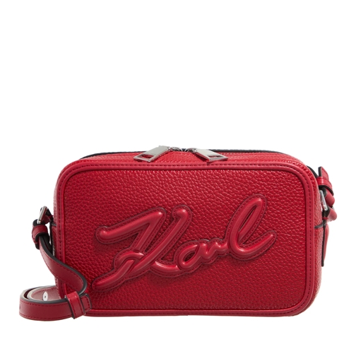 Karl Lagerfeld Camera Bag K/Skuare Camera Bag Grainy Klassic Red